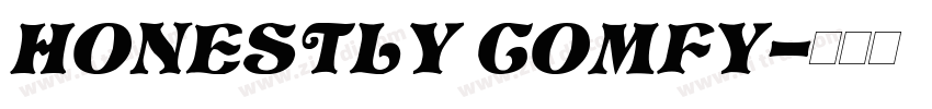 Honestly Comfy字体转换